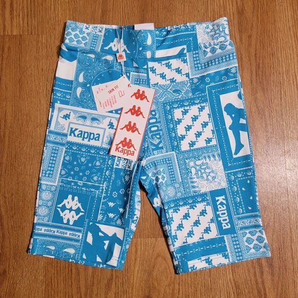 Kappa Italy Authentic Antsohihy Women's Bike Compression Shorts Size Medium M - Picture 5 of 12
